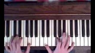 Good Riddance Green Day Piano intro how to play [upl. by Einama323]