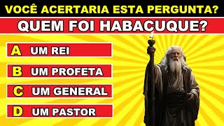 HABACUQUE EM 15 PERGUNTAS NO QUIZ BÍBLICO [upl. by Enyrehtak738]