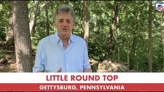 Little Round Top Fact and Fiction with Jeff Shaara Gettysburg 158 Live [upl. by Lowrie387]