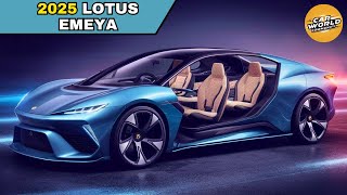 The AllNew Lotus Emeya Breaking Ground in the Electric GT Segment [upl. by Roche]