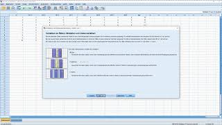 SPSS  Ändern des Datenformats vom wideFormat in das longFormat [upl. by Swithbert]