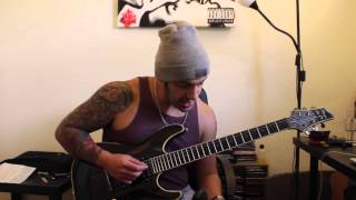 How to play ‘This Probably Won’t End Well’ by All That Remains Guitar Solo Lesson wtabs [upl. by Scarface]