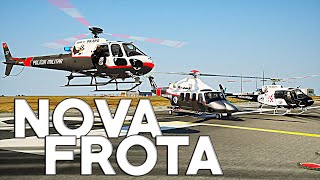 NOVOS HELICÓPTEROS DE RESGATE  GTA V PMESP  GTA 5 POLICIAL LSPDFR [upl. by Eleinad]