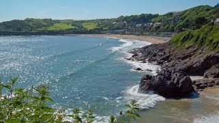 Mumbles to Oxwich Gower Coast Swansea South Wales [upl. by Cassady]