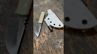 The V2 Knife blades knifemaker knives business grind work [upl. by Marlea]