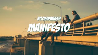 MANIFESTO  Boomdabash Lyrics  Testo [upl. by Camp]