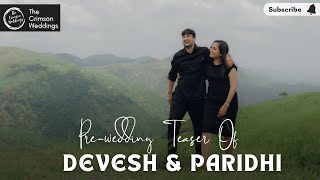 Best Udaipur PreWedding Teaser  Devesh amp Paridhi  The Crimson Weddings  India [upl. by Mozelle]