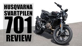 Husqvarna Svartpilen 701  Full Review amp Road Test [upl. by Page]