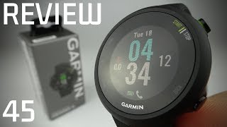 Garmin Forerunner 45 Review amp Unboxing  24 Hour Review [upl. by Pepito]