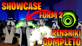 FORMA 2 RENSHIKI SHOWCASE COMPLETO DA NOVA BLOODLINE RENSHIKI REWORK GOLD E RUBY NO SHINDO LIFE [upl. by Gretel]