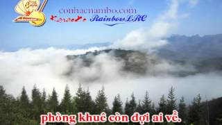 Hoàng Mai Phụng Hoàng San  Karaoke  Rainbow [upl. by Longo]