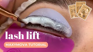 Lash Lift amp Natural Brow Lamination Step By Step  Maxymova [upl. by Iahc]