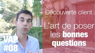 Formation Vente  Lart de poser les bonnes questions  VendreAvecPlaisir 08 [upl. by Karwan]