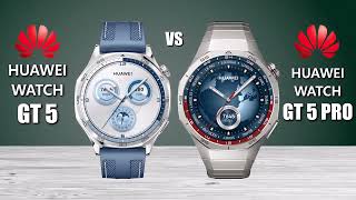 Huawei Watch GT 5 VS Huawei Watch GT 5 Pro [upl. by Adiazteb]