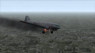 DC3 Crash near Airport [upl. by Hedelman]