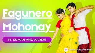 Fagunero Mohonay  Bhumi  Dance Choreography by Suman and Aarshi  Bihu Dance [upl. by Mulford]