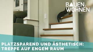 Spindeltreppe  Einbau und Planung einer Treppe mit Holzstufen [upl. by Bahner]