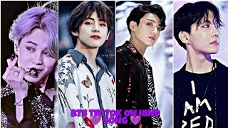 BTS tiktok and reels complation  hindi english bangla mix ❤️❤️💜🥰bts [upl. by Iren165]