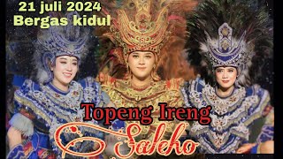 CANTIK CANTIKTOPENG IRENG SALEHO LIVE BERGAS KIDUL [upl. by Hoffer]