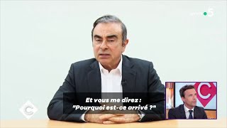 Carlos Ghosn contreattaque   C à Vous  09042019 [upl. by Tedra99]