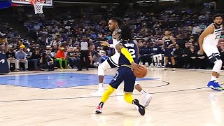 Ja Morant Playing Streetball in the NBA [upl. by Enyrehtac995]