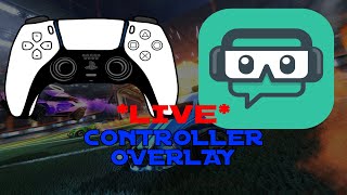 How to add Controller Overlay onto stream using Streamlabs OBS [upl. by Libre194]