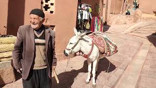 Abyaneh village iran The most beautiful and historical place in Iran روستای ابیانه [upl. by Ynner748]