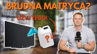 Jak NA MOKRO wyczyścić matrycę QDOLED a także LCD QLED OLED [upl. by Knowling771]