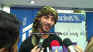 Omar Borkan el más guapo del mundo estuvo en Monterrey [upl. by Engeddi]