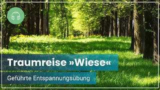 Geführte Meditation  Traumreise im Grünen für inneren Frieden und pure Entspannung 🌼 [upl. by Ettelliw]