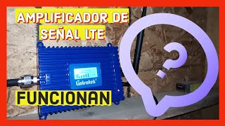 mejorar tu señal móvil rural con este amplificador 4G LTE ✅📱🌍 y conectate al mundo 🤩 repetidor 4G [upl. by Ennaeiluj]