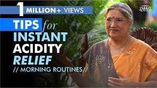 Quick relief for acidity Follow this healthy morning routine  Dr Hansaji Yogendra [upl. by Gratianna509]