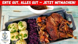 Ente gut alles gut Gewinne deine Ente amp entdecke das einfache Rezept [upl. by Adnama]