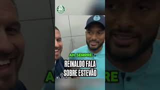 REINALDO FALOU SOBRE ESTEVÃO brasileirão futebol palmeiras [upl. by Landrum]