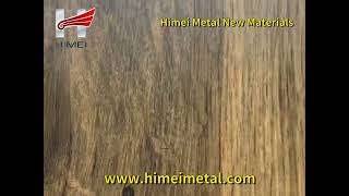 China wood grain metal foil steel plate manufacturers [upl. by Amby900]