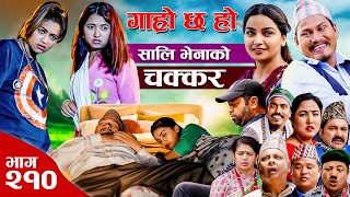 साली भेनाको चक्कर II Garo Chha Ho II Epi 210 II July 8 2024 II Begam Nepali II Karuna II Nawina [upl. by Anahsek]