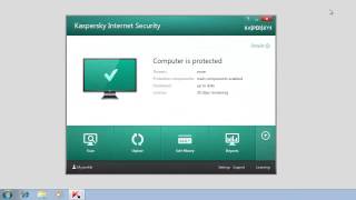 How to activate Kaspersky Internet Security 2014 after installation [upl. by Kali]