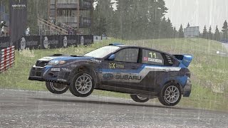 DiRT Rally  ラリークロス・スウェーデン  スバル インプレッサ WRX STI リプレイ [upl. by Brentt242]