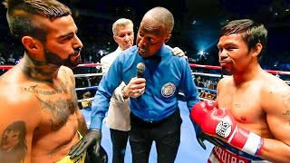 Manny Pacquiao vs Lucas Matthysse  TKO Fight Highlights [upl. by Akiner]