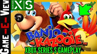 BanjoKazooie  Xbox Series S Backwards Compatible Gameplay [upl. by Nosemaj350]