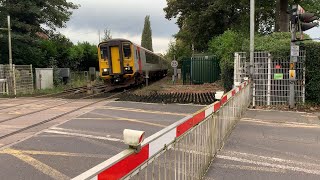 Nantwich Station Level Crossing  Cheshire [upl. by Mariejeanne454]