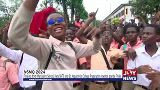 Finalists from Mfantsipim Sch Keta SHTS and St Augustines Preparation towards Grande Finale [upl. by Hasina]