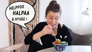 MINNIN MY DAY – Proteiinipastaa amp pakasteita 🍝 [upl. by Airym]