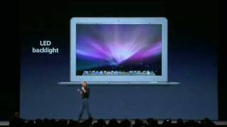 Macworld San Francisco 2008The MacBook Air Intro Pt 1 [upl. by Clarkin148]