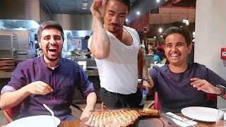 WORLDS Famous NUSRET Salt Bae Experience In DUBAI [upl. by Ainafetse822]