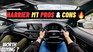 2024 Harrier MT Pros amp Cons  New Tata Harrier 2024  Watch Before You Buy [upl. by Dimitris]