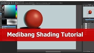 Medibang Paint Pro Tutorial  Shading for beginners [upl. by Yorick]