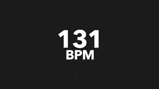 131 BPM  Metronome Flash [upl. by Brenden]