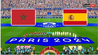 ملخص مباراة المغرب ضد اسبانيا  نصف نهائي الاوالمبياد  Maroc Vs Espagne [upl. by Kyrstin]