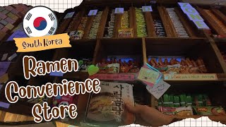 TRIED SELFSERVICE RAMEN AT INSADONG SEOUL KOREA  24 HR RAMEN STORE  TOPPINGS ARE FREE [upl. by Liberati]